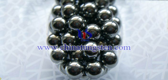 95W-3Ni-2Fe tungsten alloy ball picture