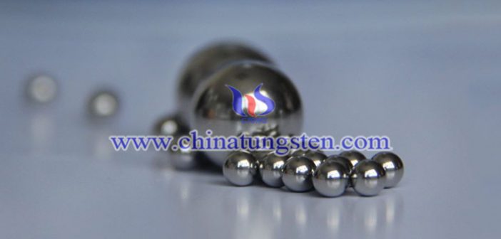 95WNiCu tungsten alloy ball picture