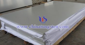 ASTM B777-99 class3 tungsten alloy plate picture