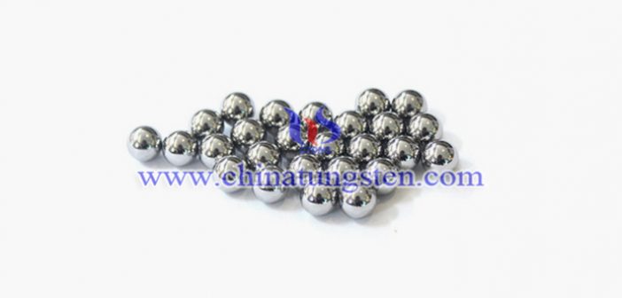 Anviloy 4100 tungsten alloy ball picture