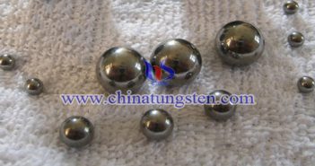 Anviloy 4200 tungsten alloy ball picture