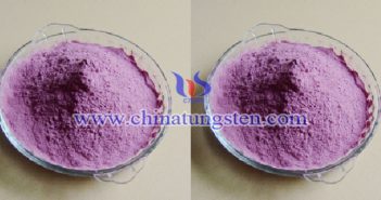 nano violet tungsten oxide applied for infrared thermal insulation nano material image