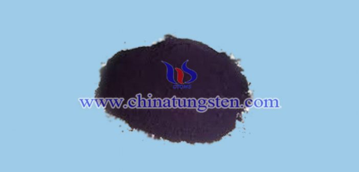 nano violet tungsten oxide applied for infrared ultraviolet shielding material image