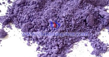 nano violet tungsten oxide applied for thermal insulation coating picture