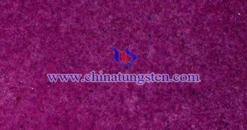 nano violet tungsten oxide applied for transparent thermal insulation material image