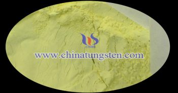 nanometer yellow tungsten oxide applied for thermal insulation film image