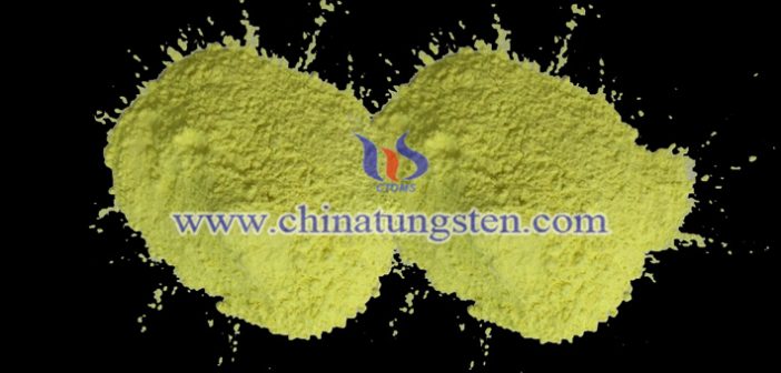 nanometer yellow tungsten oxide applied for thermal insulation masterbatch image