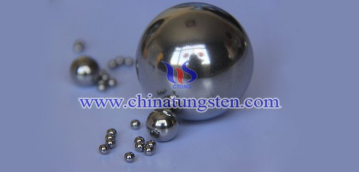 tungsten alloy valve ball picture