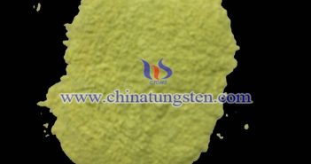 tungsten oxide nanopowder applied for nano-ceramic color master image