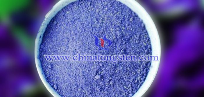 violet tungsten oxide applied for heat insulation coating image