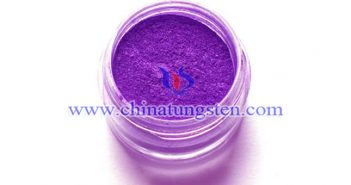 violet tungsten oxide applied for thermal insulation coating image