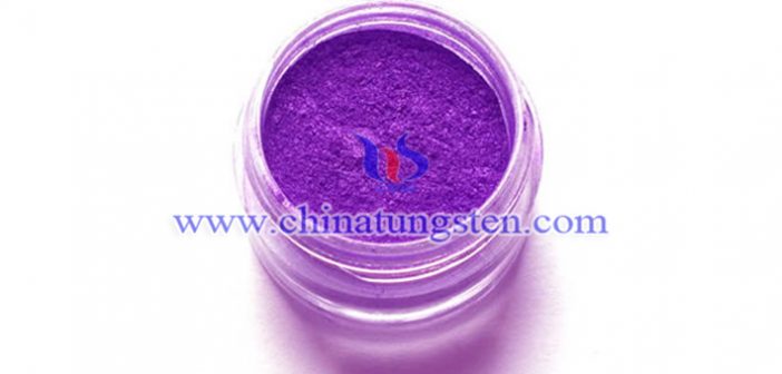 violet tungsten oxide applied for thermal insulation coating image