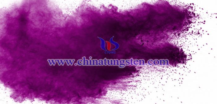 violet tungsten oxide applied for thermal insulation film image