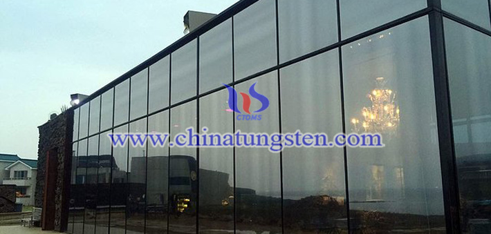 violet tungsten oxide applied for window heat insulation film picture