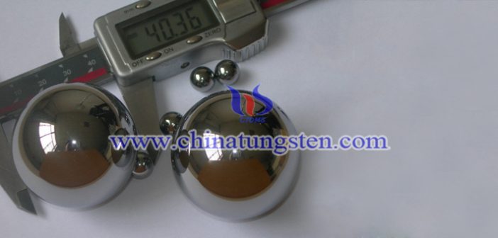 φ40.36mm tungsten alloy ball picture