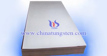 500x300x16mm tungsten alloy plate picture