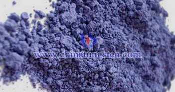 blue nano tungsten oxide applied for nano-ceramic dispersion solution image