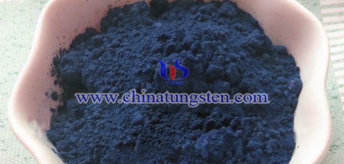 blue nano tungsten oxide applied for thermal insulation dispersion image