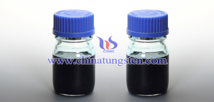 blue nano tungsten oxide applied for thermal insulation dispersion picture