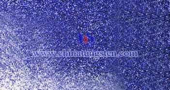 blue nano tungsten oxide applied for thermal insulation paper image