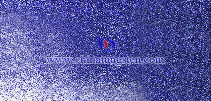 blue nano tungsten oxide applied for thermal insulation paper image