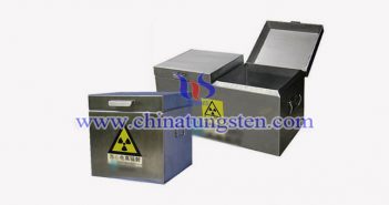 industrial tungsten radiation protection box picture