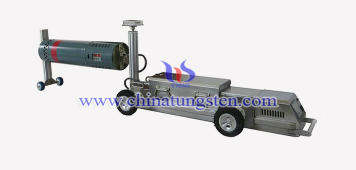 mobile tungsten alloy X-ray detector picture