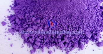 nano particle size violet tungsten oxide applied for transparent thermal insulation nanopowder image