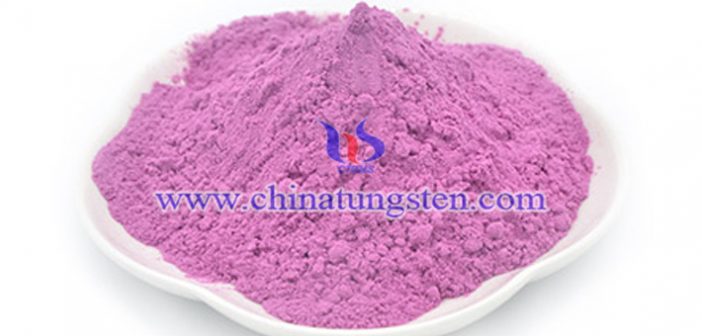 nano violet tungsten oxide applied for window heat insulation film image