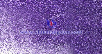 nano violet tungsten oxide powder applied for heat insulation coating picture