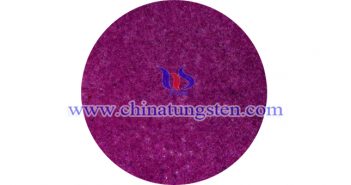 nano violet tungsten oxide powder applied for nano-ceramic dispersion solution picture