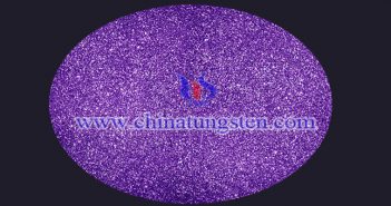 nano violet tungsten oxide powder applied for near infrared shielding material picture