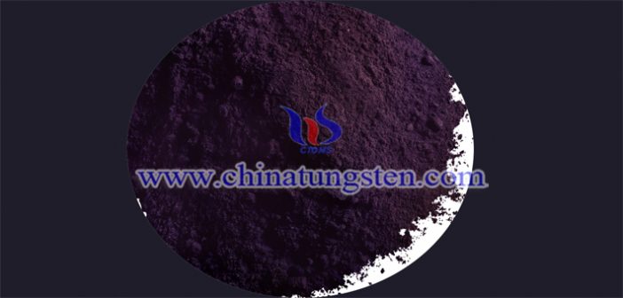 nano violet tungsten oxide powder applied for thermal insulation film image