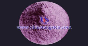 nano violet tungsten oxide powder applied for thermal insulation masterbatch image