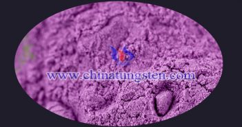 nano violet tungsten oxide powder applied for transparent thermal insulation nanopowder image