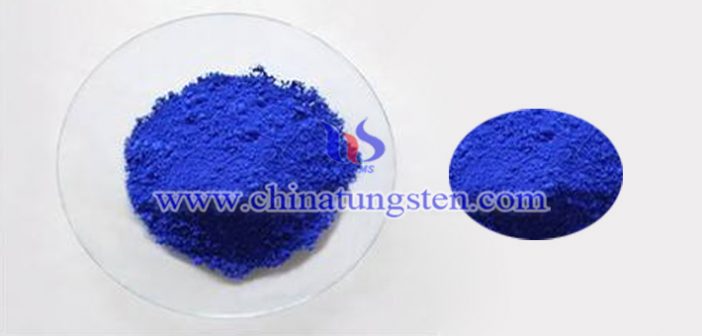 nanometer blue tungsten oxide applied for infrared ultraviolet shielding material picture