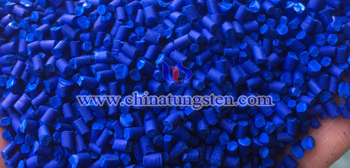 nanometer blue tungsten oxide applied for nano-ceramic color master picture