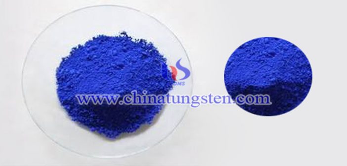 nanometer blue tungsten oxide applied for nano-ceramic dispersion solution image