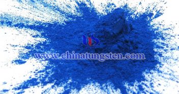 nanometer blue tungsten oxide applied for thermal insulating glass image