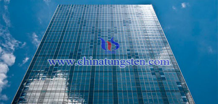 nanometer blue tungsten oxide applied for thermal insulation film picture