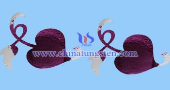 nanometer violet tungsten oxide applied for thermal insulating glass picture