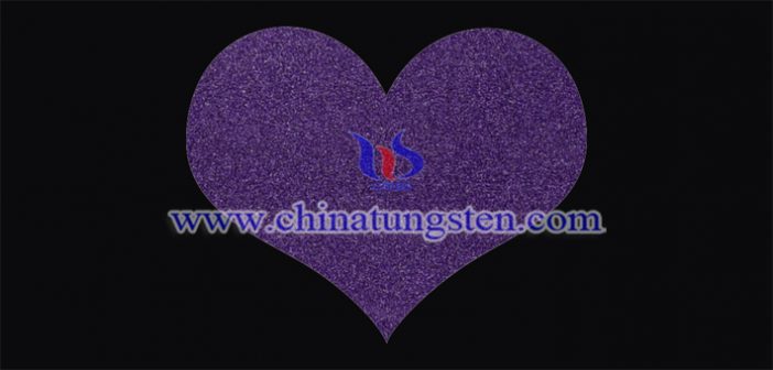 nanometer violet tungsten oxide applied for thermal insulation masterbatch picture