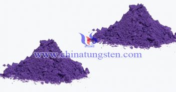 nanometer violet tungsten oxide applied for transparent thermal insulation nanopowder picture