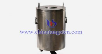 tungsten alloy radioactive source receptacle picture