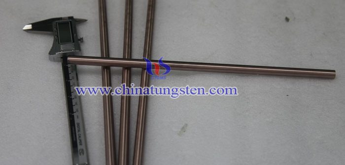 tungsten copper rod picture