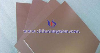 tungsten copper sheet image