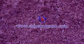 violet tungsten oxide powder applied for infrared thermal insulation nano material image