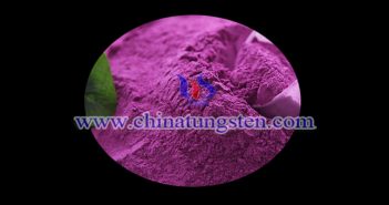 violet tungsten oxide powder applied for thermal insulation coating image