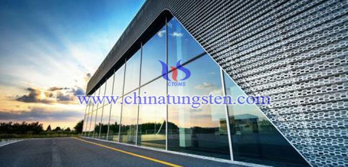 blue nano tungsten oxide applied for thermal insulation thin film picture