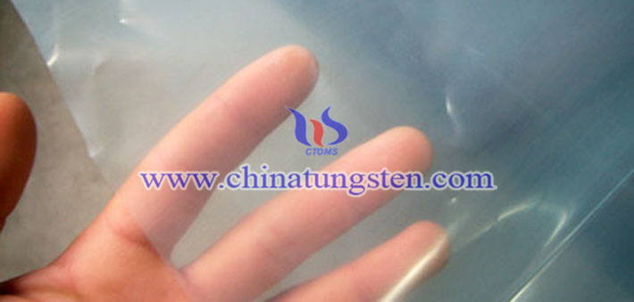 blue tungsten oxide applied for heat insulation agricultural film picture